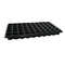 32cells PS 54cm Length Plastic Seed Trays Planting Flats With Dome