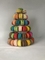 Stackable Plastic Macaron Packaging Christmas Tree 6 Tier Macaron Stand